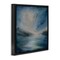 Stupell Industries Blue Hour Abstract Landscape Floater Framed Canvas Wall Art Design by Lydia Orange